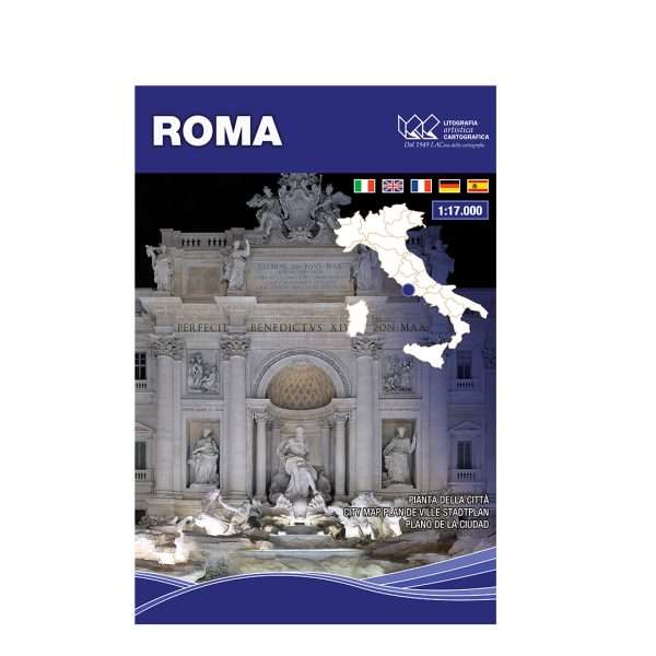 Roma - Carta tematica di città scala 1:17.000