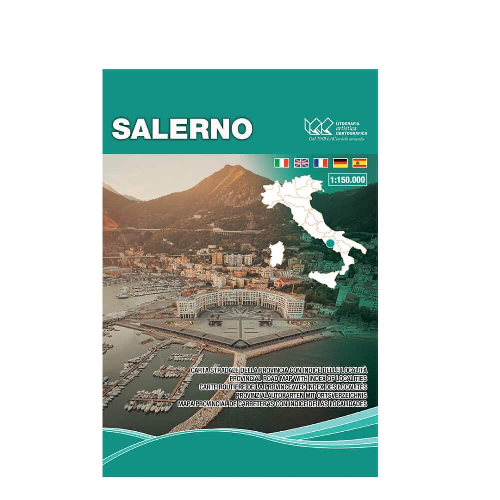 Salerno - Carte tematiche stradali provinciali scala 1:150.000