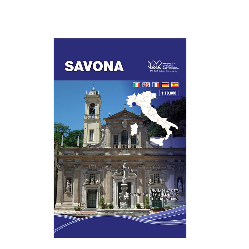 Savona - Carta tematica di città scala 1:10.000
