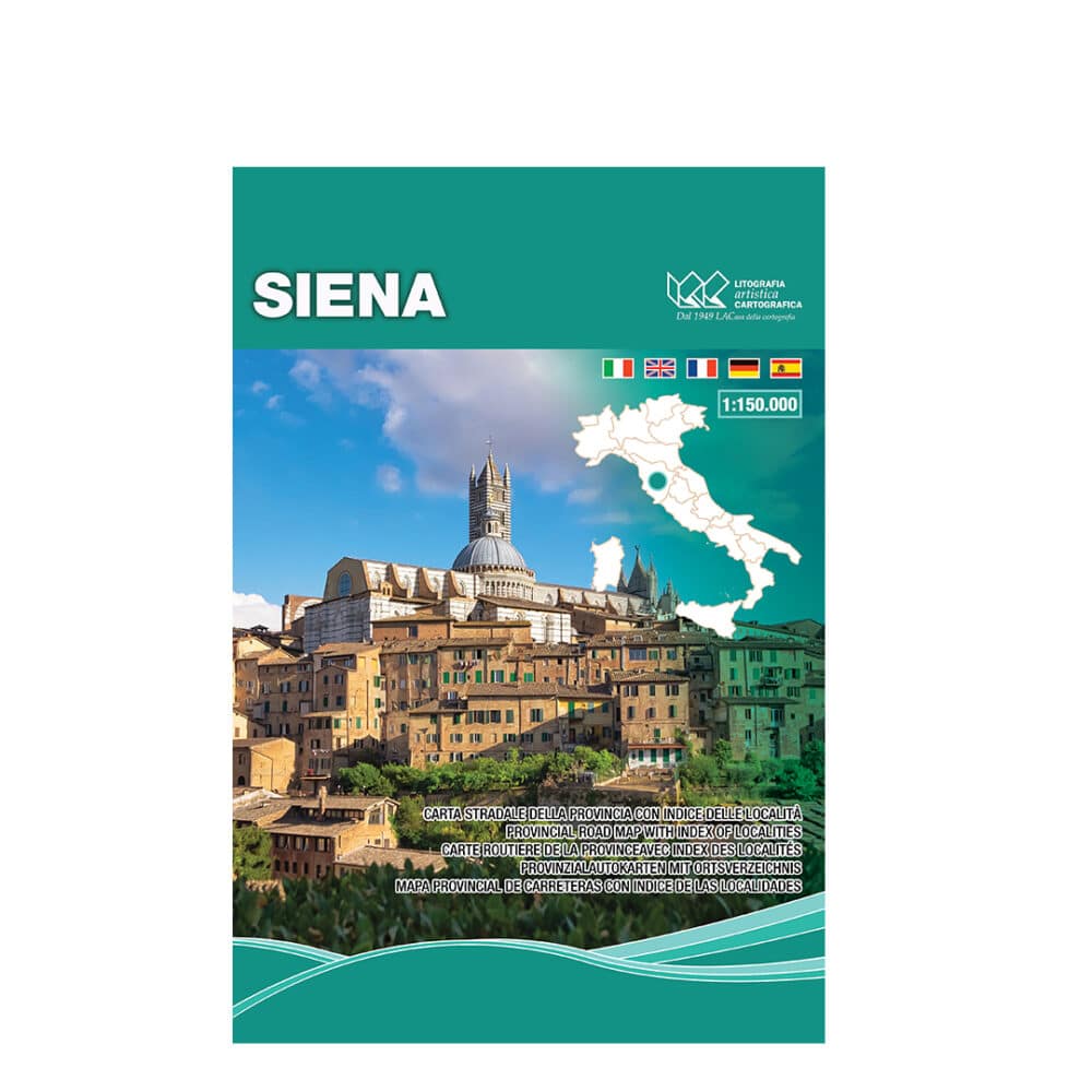 Siena - Carte tematiche stradali provinciali scala 1:150.000
