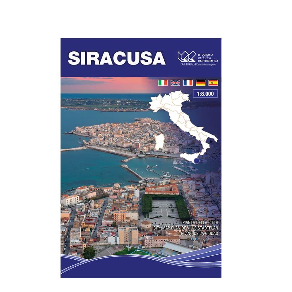 Siracusa - Carta tematica di città scala 1:8.000