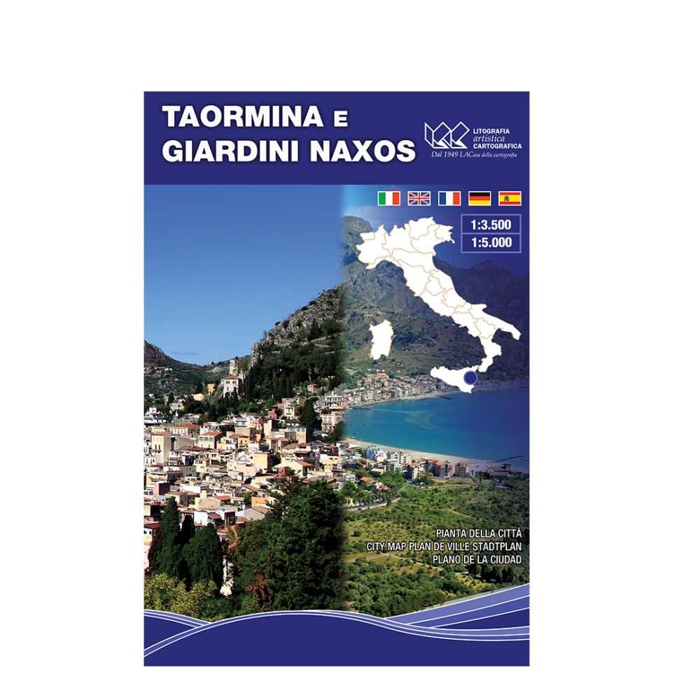 Taormina - Giardini Naxos Carta tematica di città scala 1:3.500/1:5.000