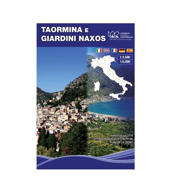Taormina - Giardini Naxos Carta tematica di città scala 1:3.500/1:5.000
