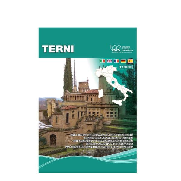 Terni - Carte tematiche stradali provinciali scala 1:150.000