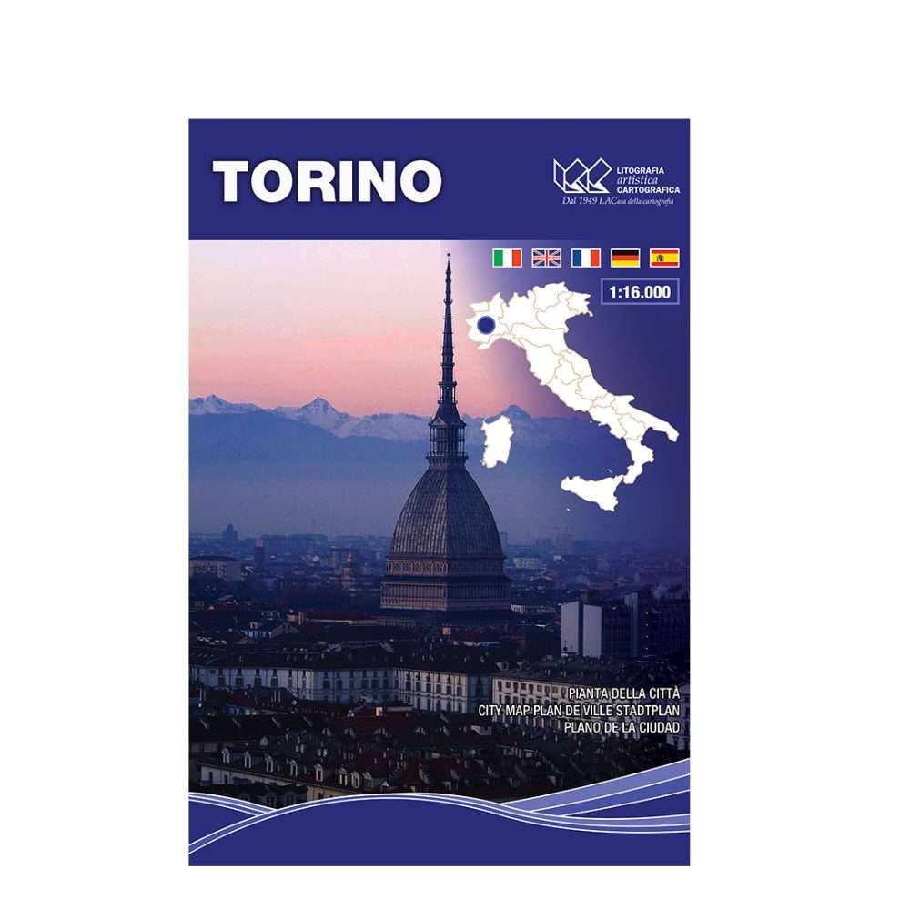 Torino - Carta tematica di città scala 1:16.000