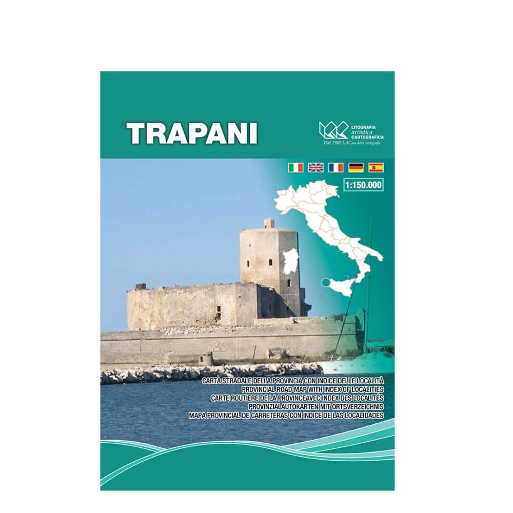 Trapani - Carte tematiche stradali provinciali scala 1:150.000