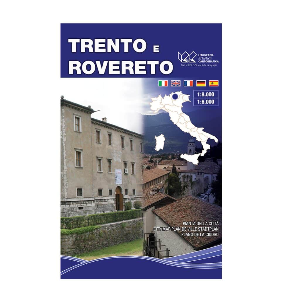 Trento - Rovereto Carta tematica di città scala 1:8.000/1:6.000