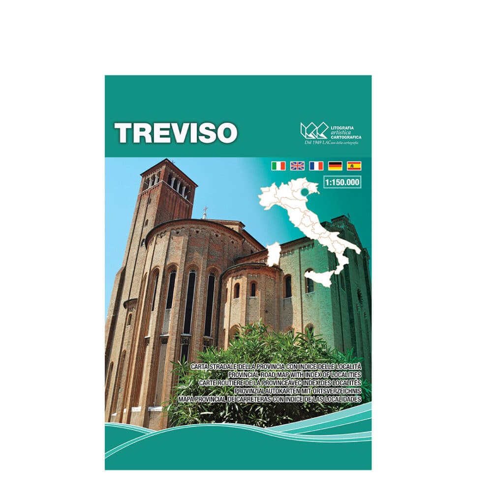 Treviso - Carte tematiche stradali provinciali scala 1:150.000