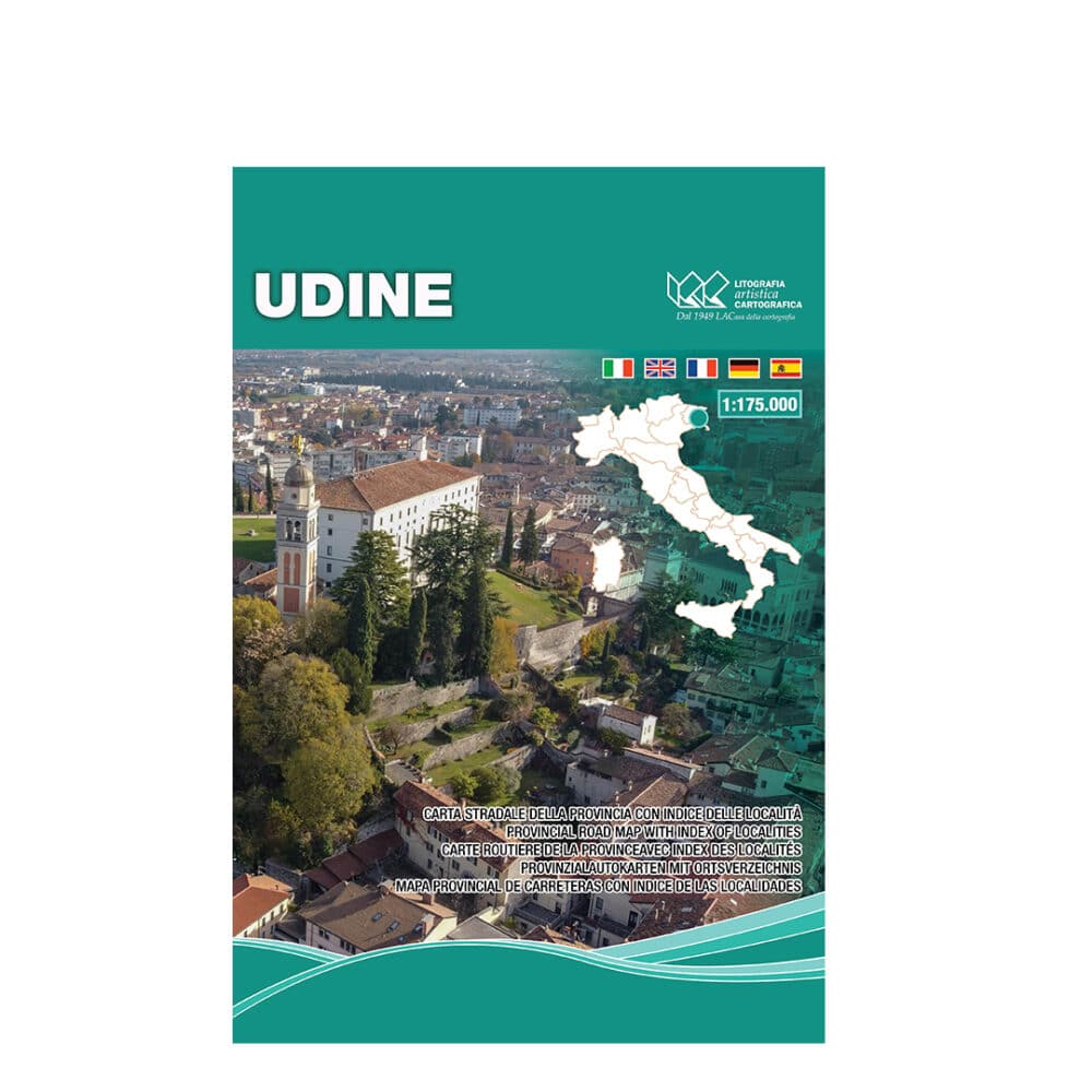 Udine - Carte tematiche stradali provinciali scala 1:175.000