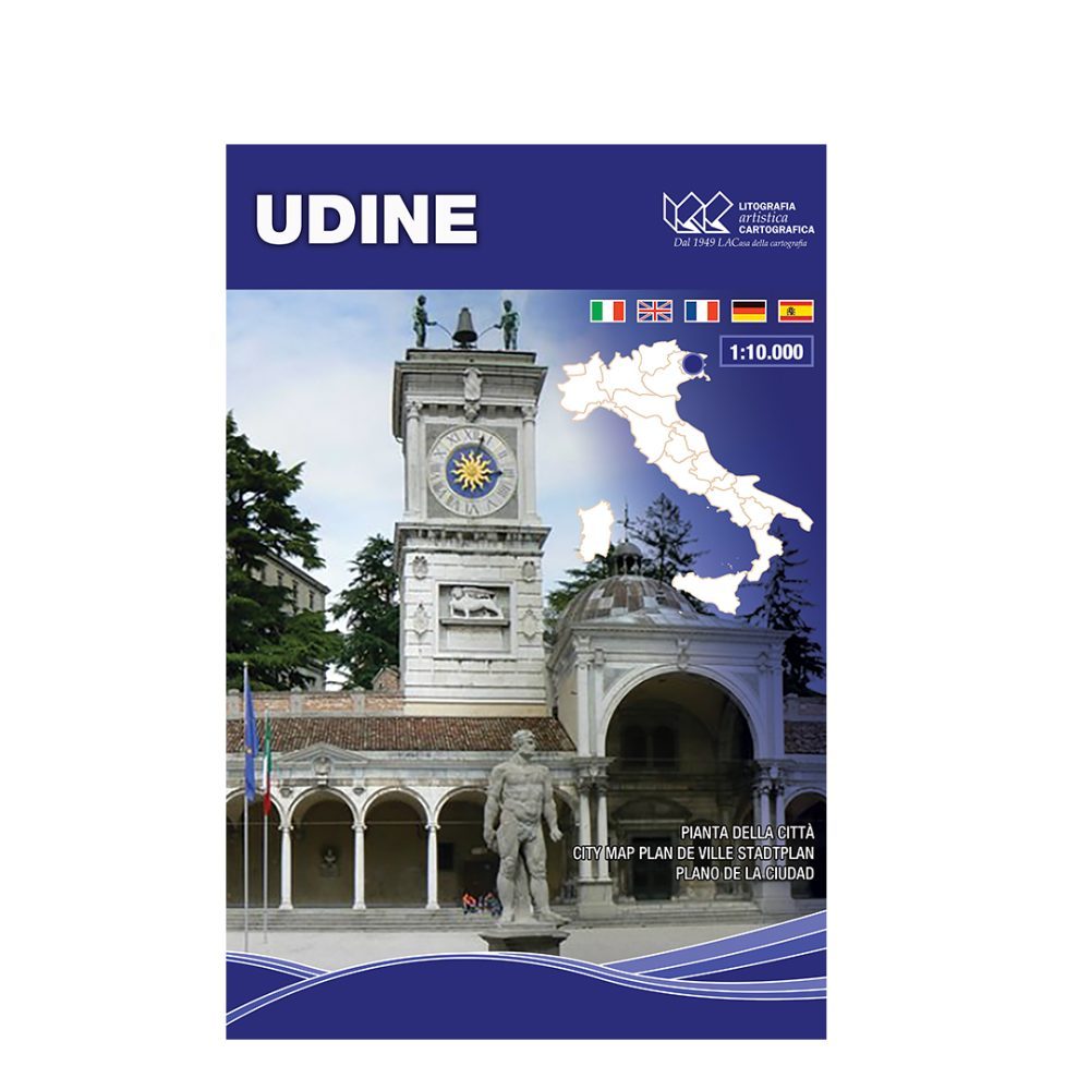 Udine - Carta tematica di città scala 1:10.000