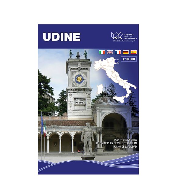 Udine - Carta tematica di città scala 1:10.000