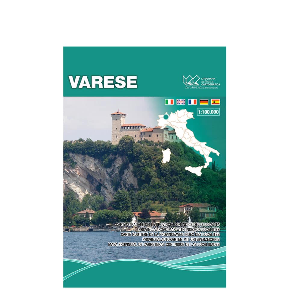 Varese - Carte tematiche stradali provinciali scala 1:100.000