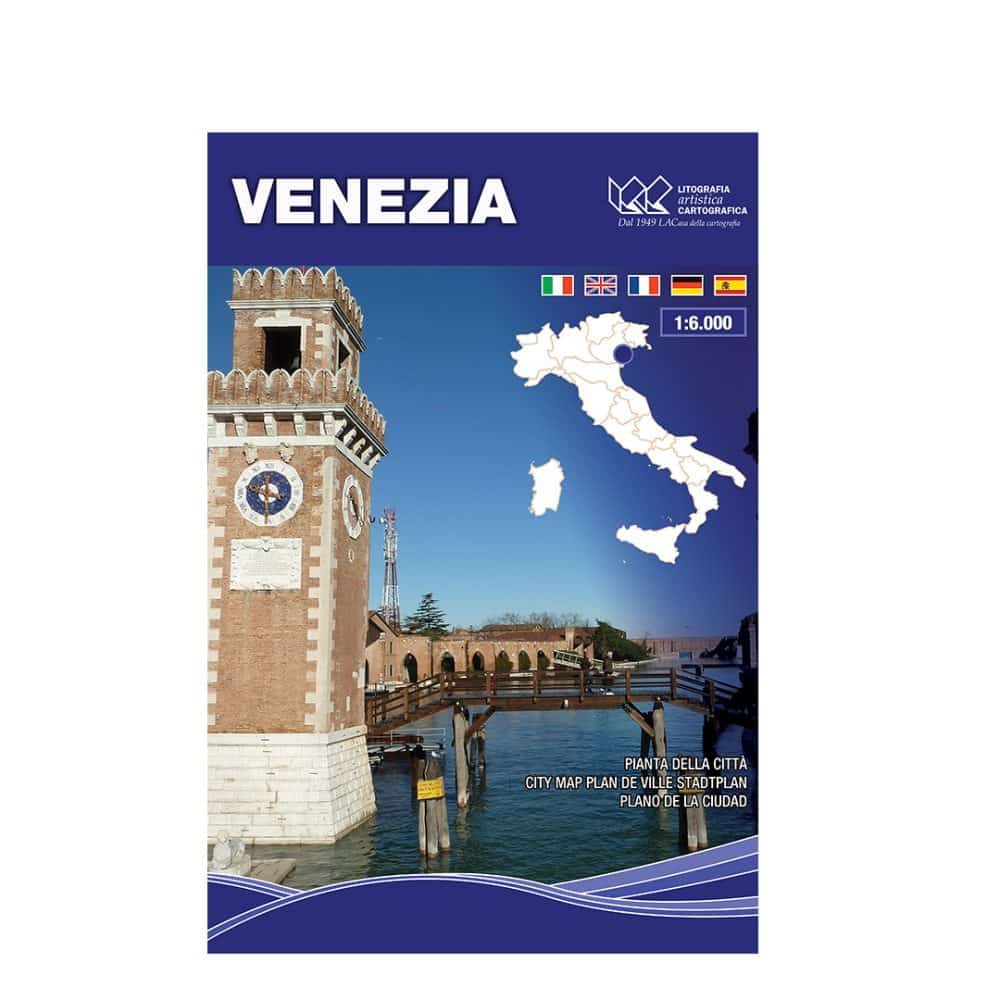 Venezia - Carta tematica di città scala 1:6.000