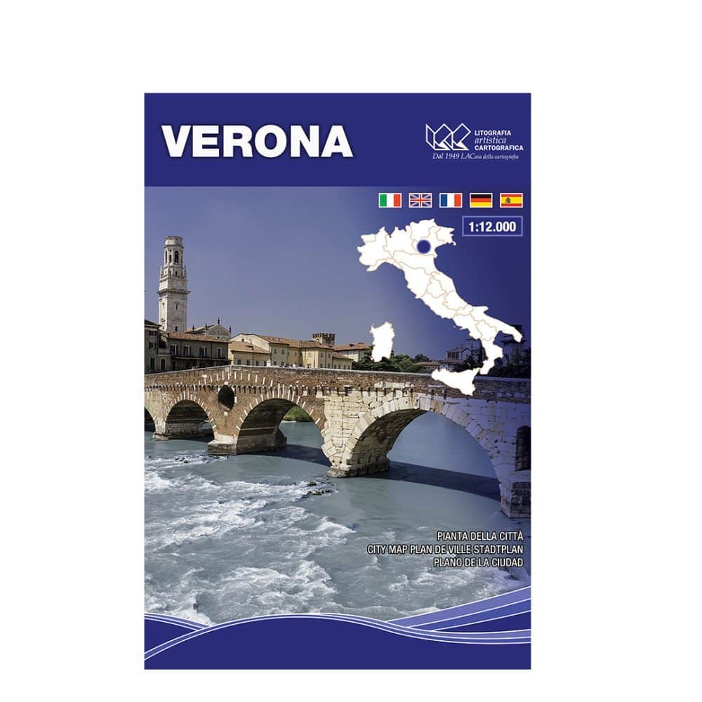 Verona - Carta tematica di città scala 1:12.000