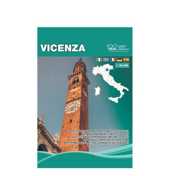 Vicenza - Carte tematiche stradali provinciali scala 1:150.000