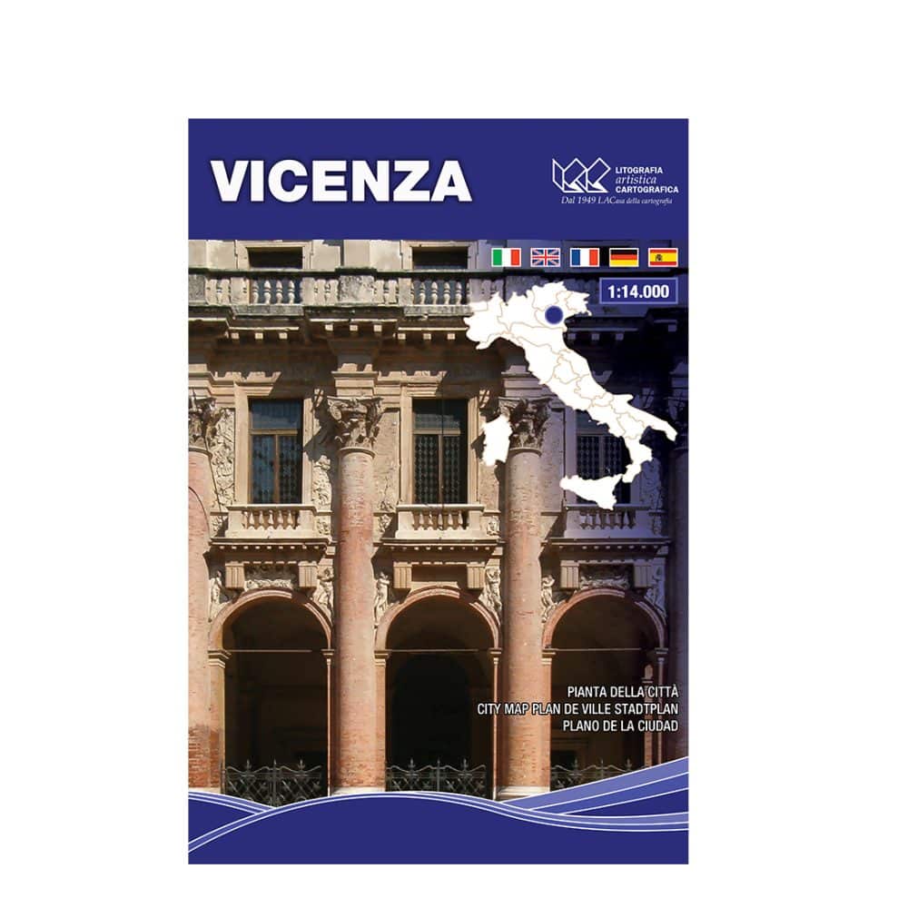 Vicenza - Carta tematica di città scala 1:14.000