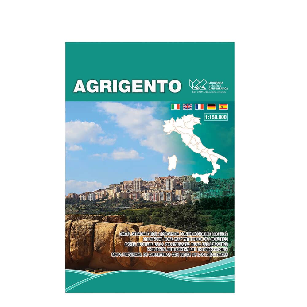 Agrigento - Carte tematiche stradali provinciali scala 1:150.000