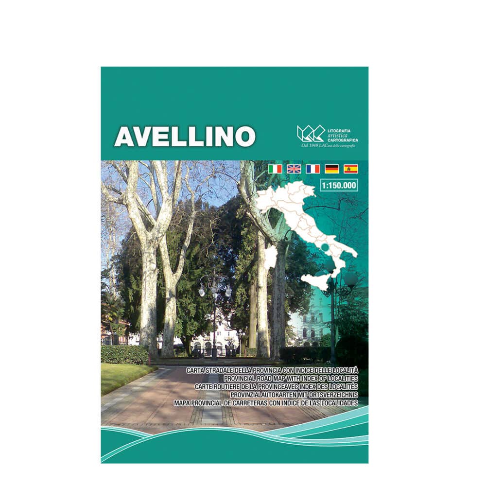 Avellino - Carte tematiche stradali provinciali scala 1:150.000