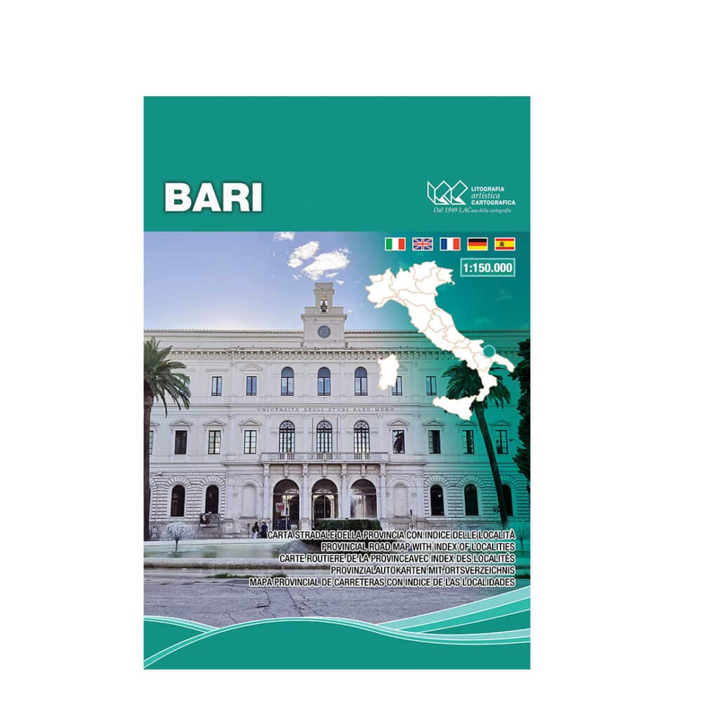 Bari - Carte tematiche stradali provinciali scala 1:150.000