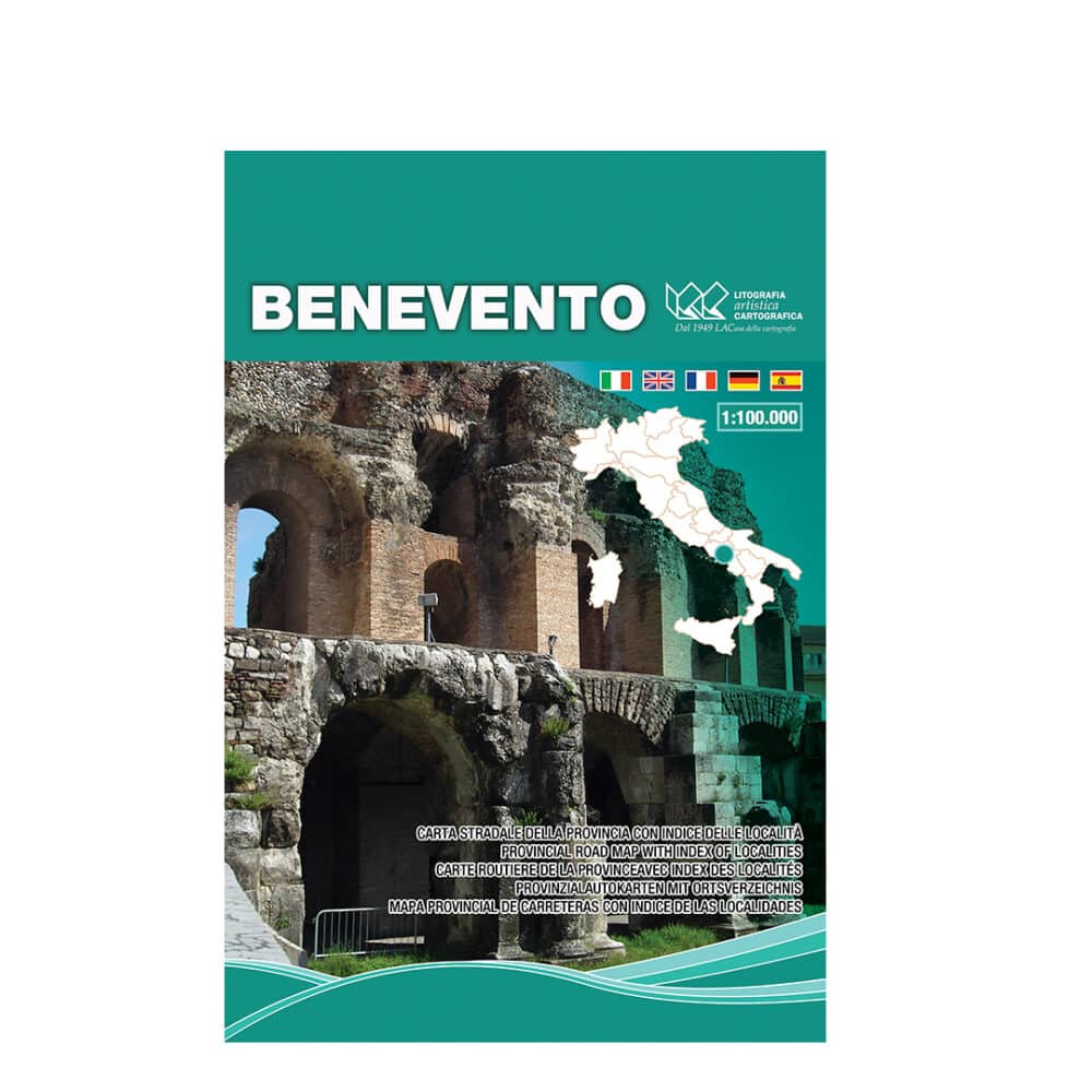 Benevento - Carte tematiche stradali provinciali scala 1:100.000