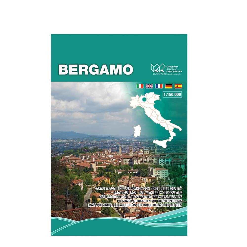 Bergamo - Carte tematiche stradali provinciali scala 1:150.000