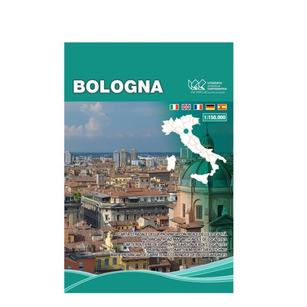 Bologna - Carte tematiche stradali provinciali scala 1:150.000