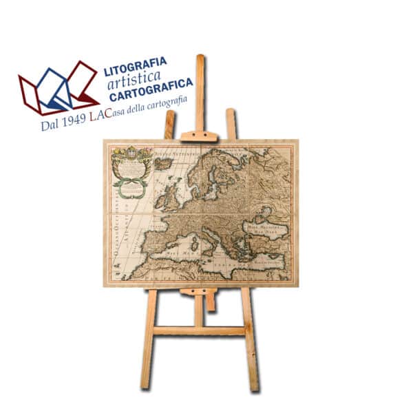 Europa Sanson XVIII sec. - Carte antiche 21 x 28 cm