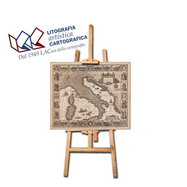 Italia anticata - Carte antiche 21 x 28 cm