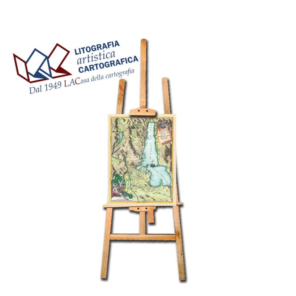 Lago di Garda - Carte antiche 32 x 42 cm