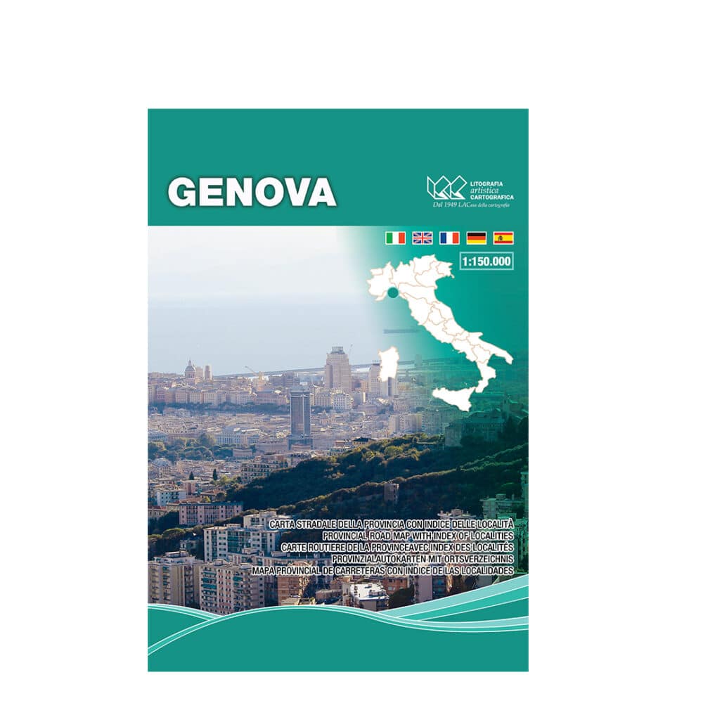 Genova - Carte tematiche stradali provinciali scala 1:150.000